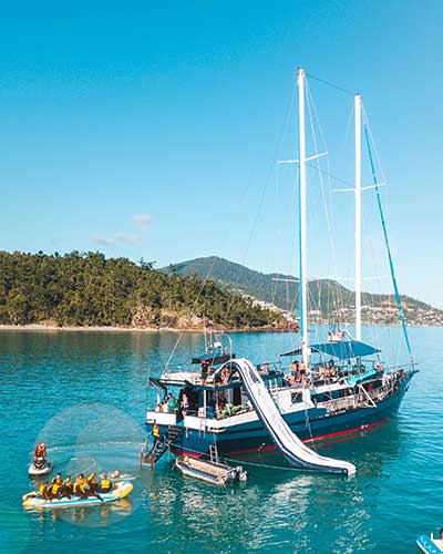 East Coast Australia Group Tours Whitsundays Sailing Boat