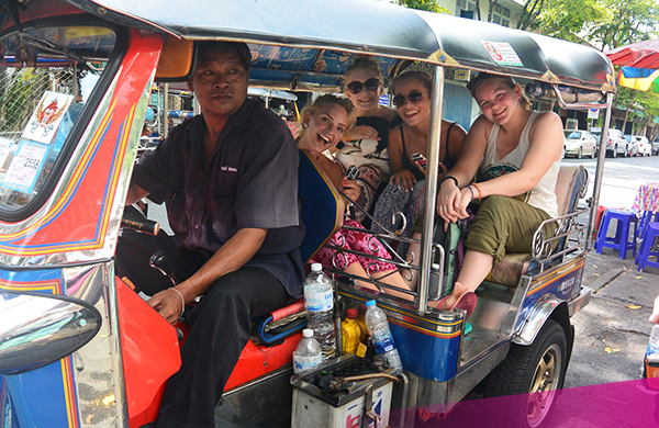 Explore Bangkok in a TukTuk