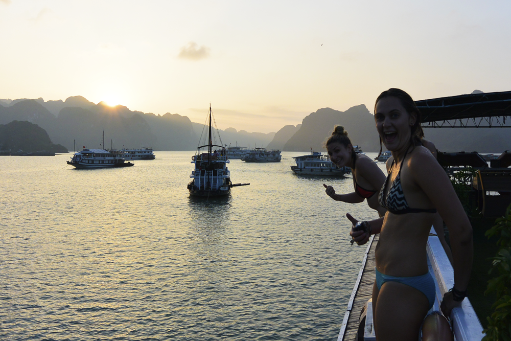 Adventure at Halong Bay, Vietnam