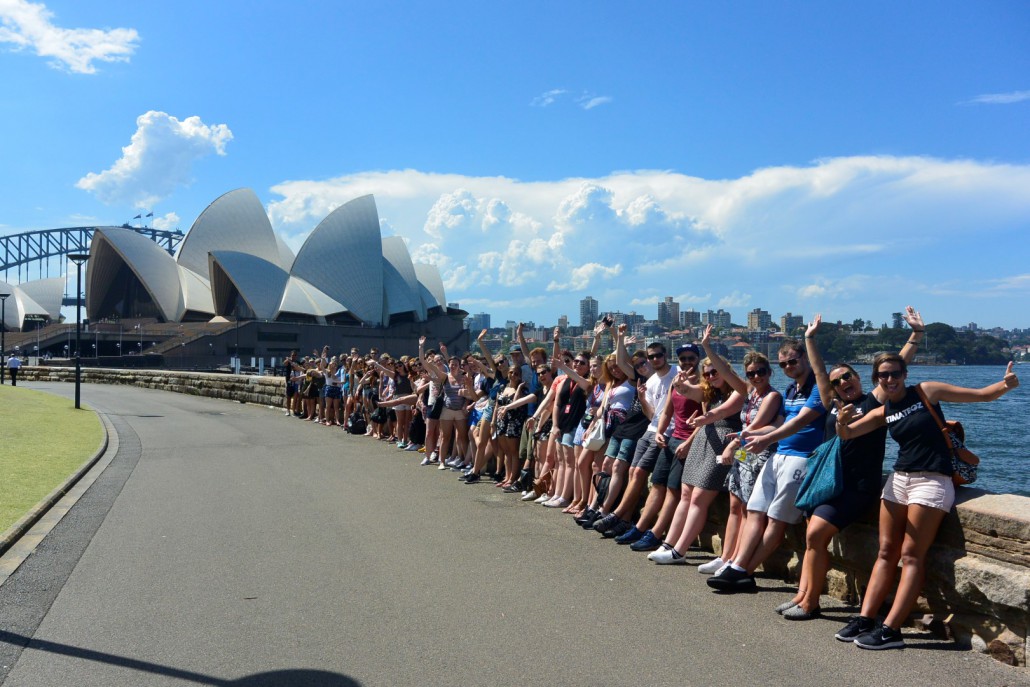 Group travel is a great way to meet people