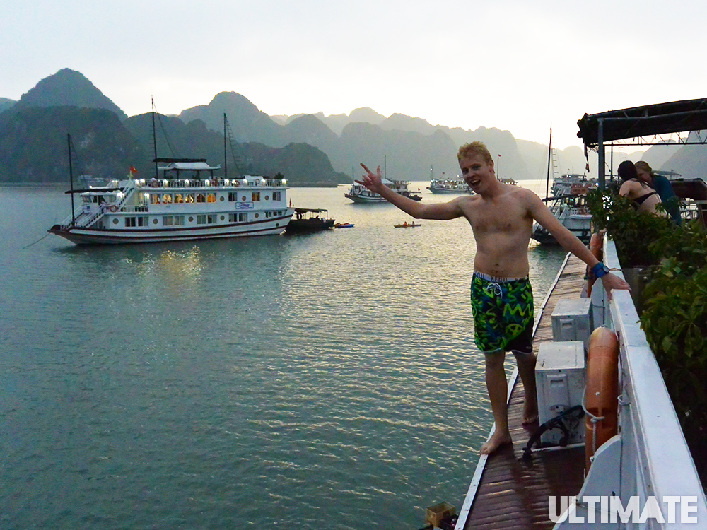 Junk Boat in Halong Bay