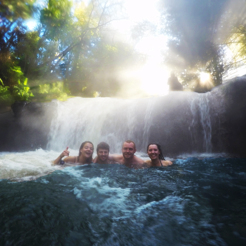 New Zealand waterfall Travel around New Zealand on your gap year