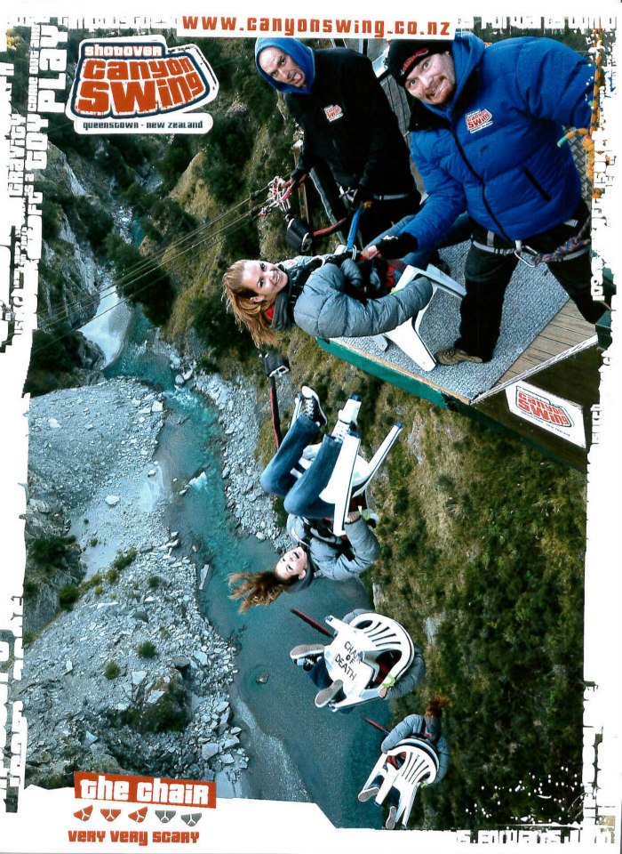 New Zealand bungy New Zealand is a backpackers paradise