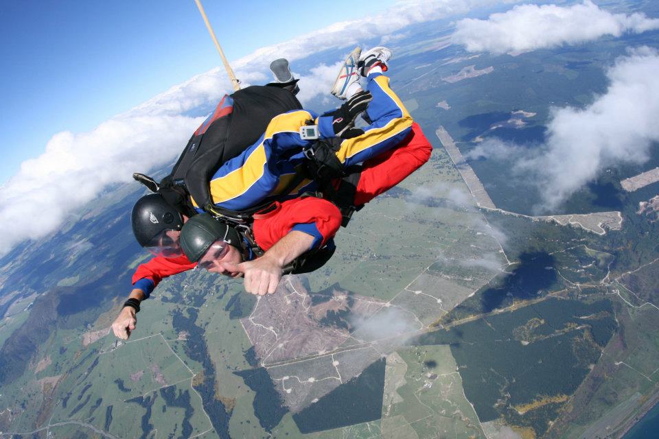 Taupo Skydive New Zealand is a backpackers paradise