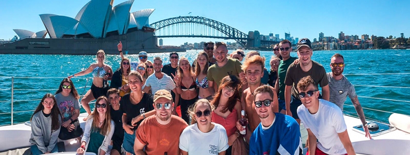 Working Holiday in Australia Harbour Cruise
