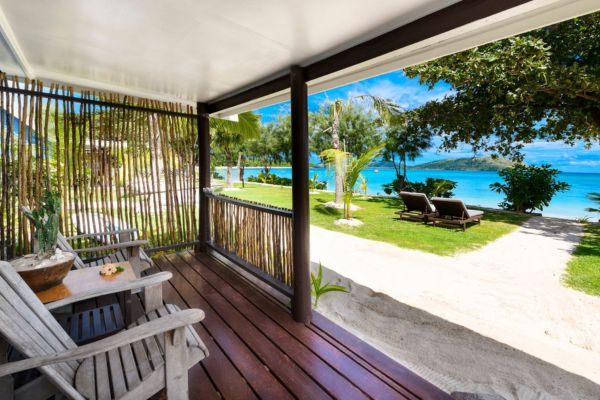 Ultimate Fiji Group Tour Group Accomodation Balcony