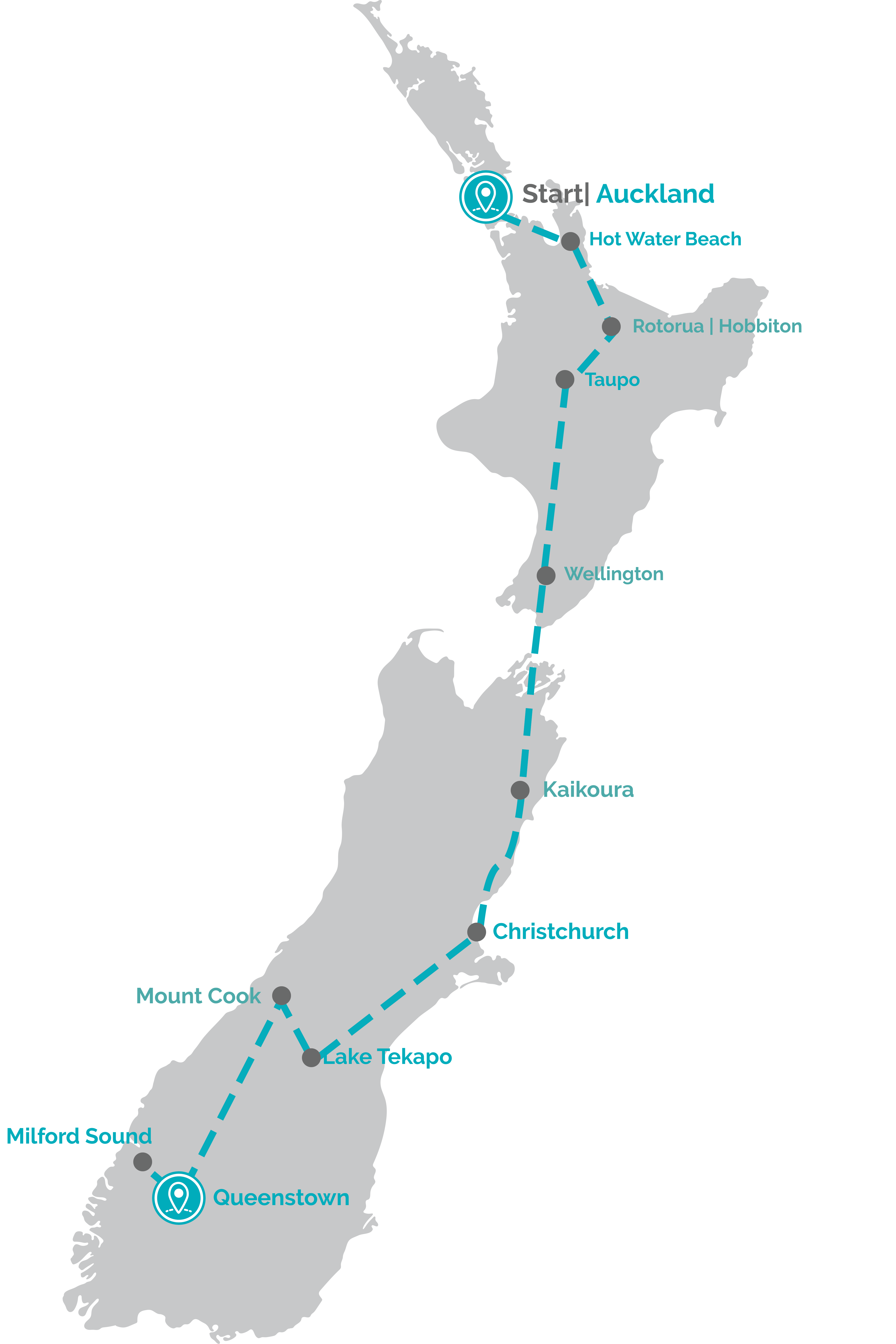 New-Zealand-Highlights-21-Day-Ultimate-Travel-Map