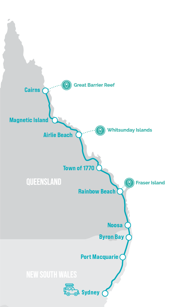 Campervan Package Map