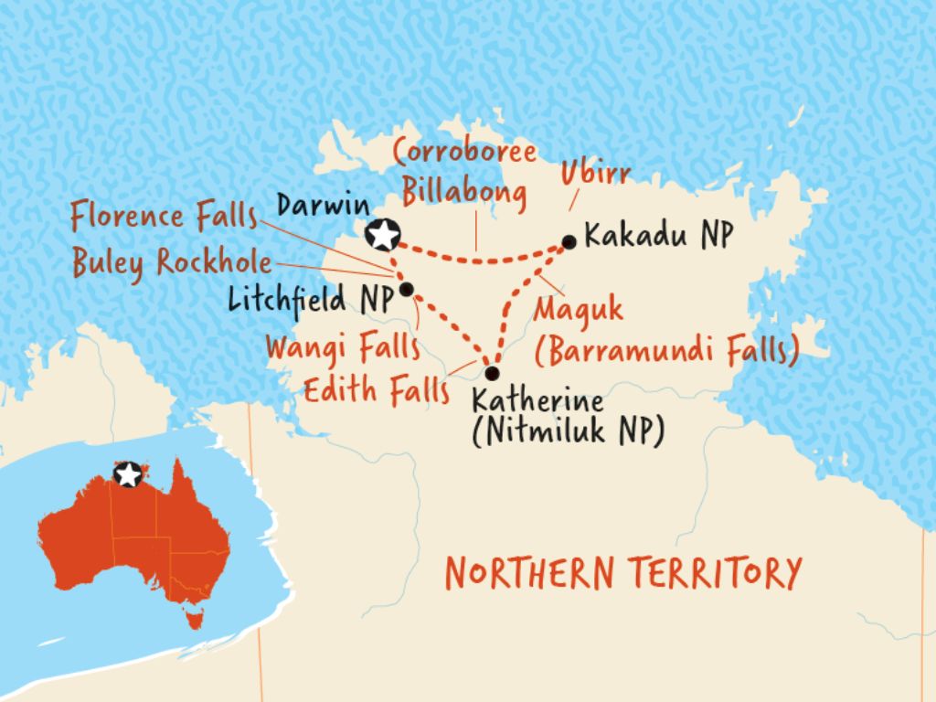 Top End Map