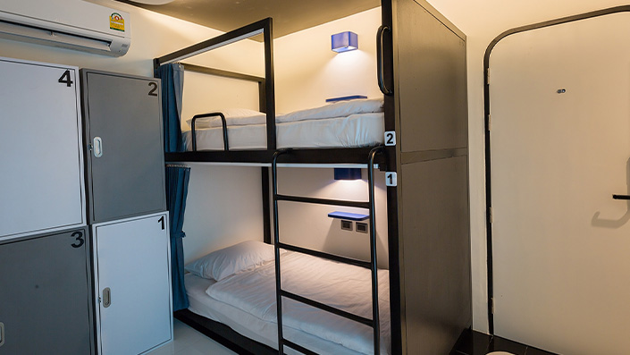 Where We Stay Thailand Group Tour Bear Hostel Phuket Dorm