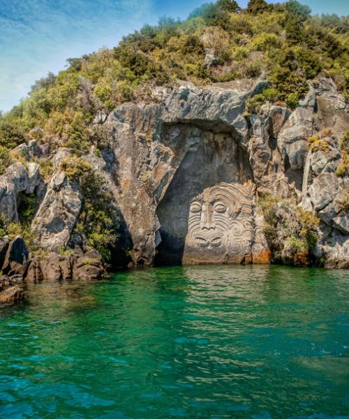 New Zealand North Island Maori Carvings