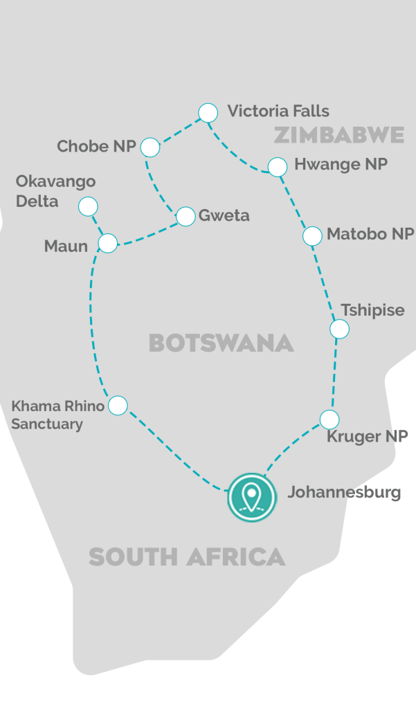 17-Day Southern Africa Overland Adventure | Safari & Victoria Falls